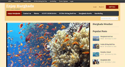 Desktop Screenshot of enjoyhurghada.com